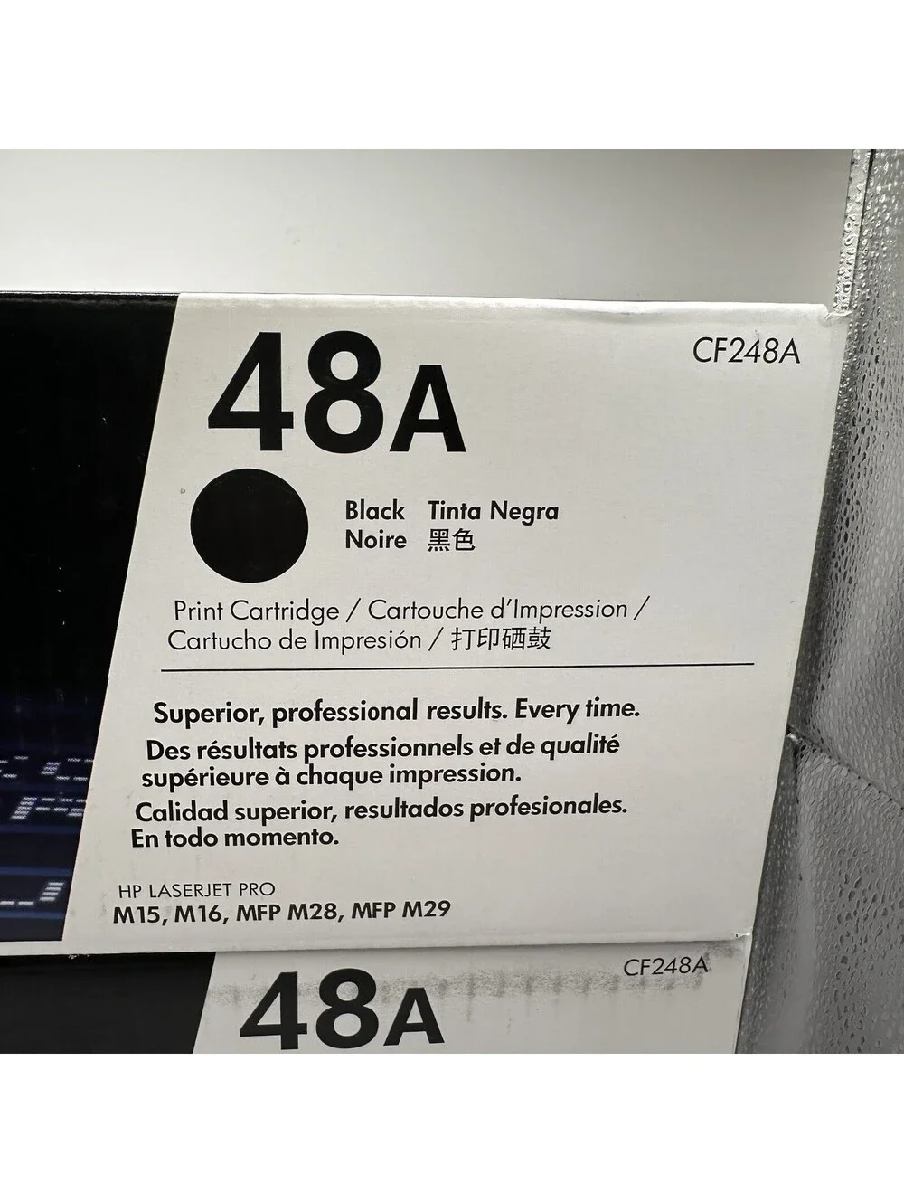 LOT OF 3 NEW HP 48A Black LaserJet Toner Cartridges CF248A Genuine OEM Sealed